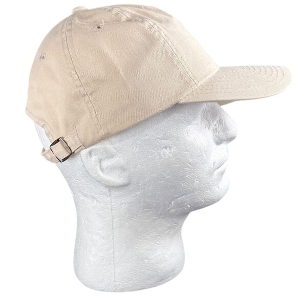 Championship Auto Racing Teams Cotton Beige Cap With Adjustable Strap - Picture 4 of 9
